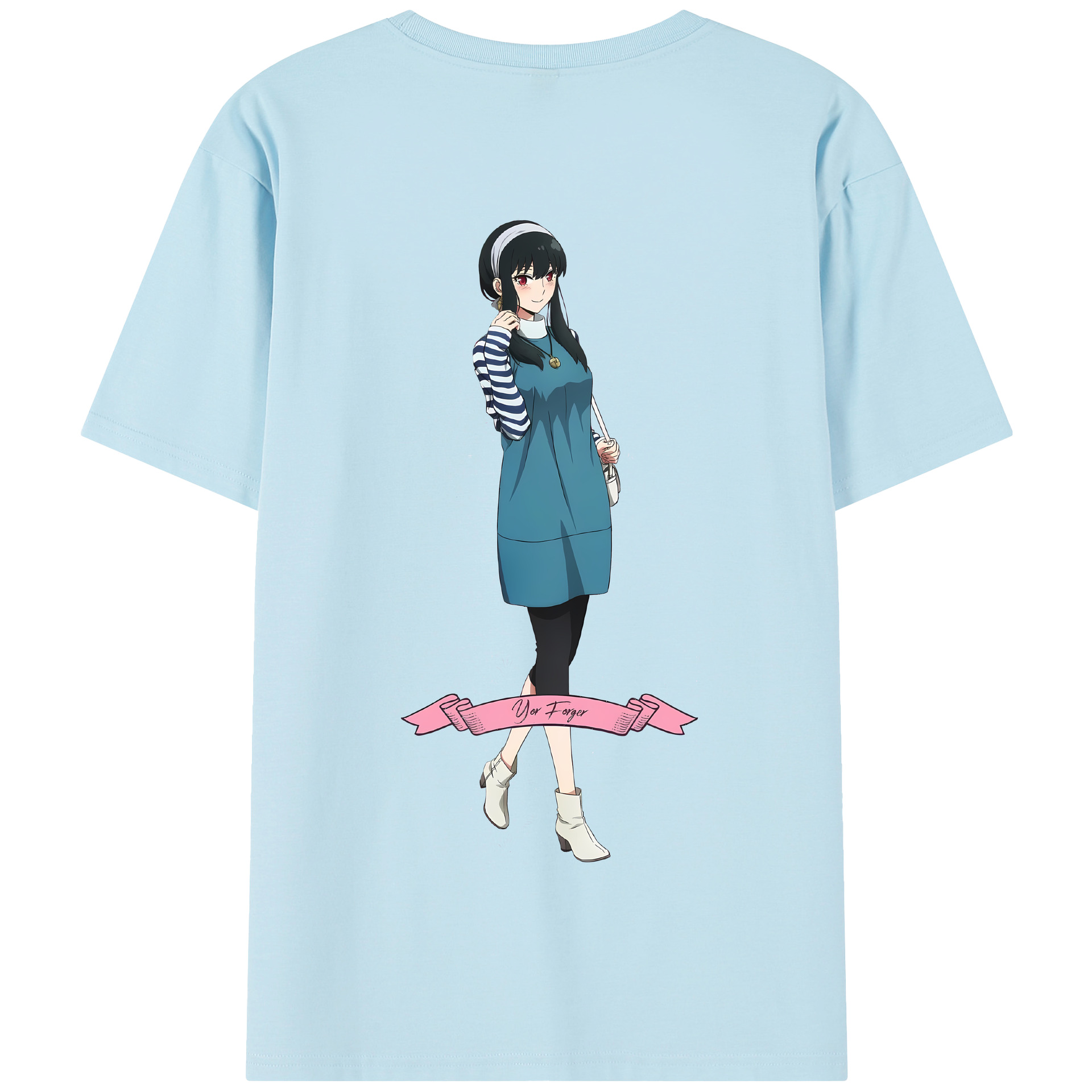 （画像用） SPY×FAMILY间谍家家酒 綿100％半袖Tシャツ（背面プリント）